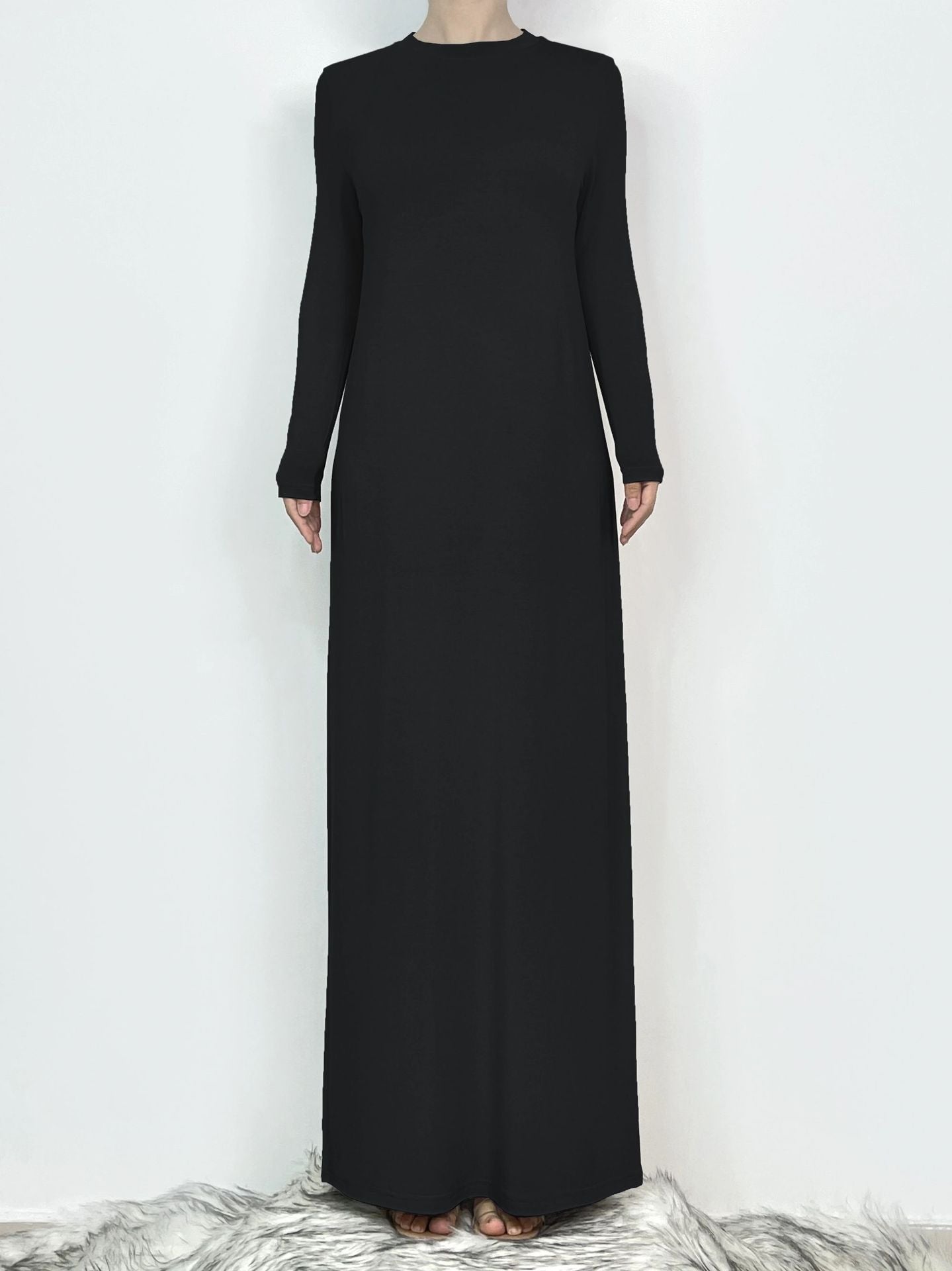 Middle East Muslim Women's Wear Round Neck Dress