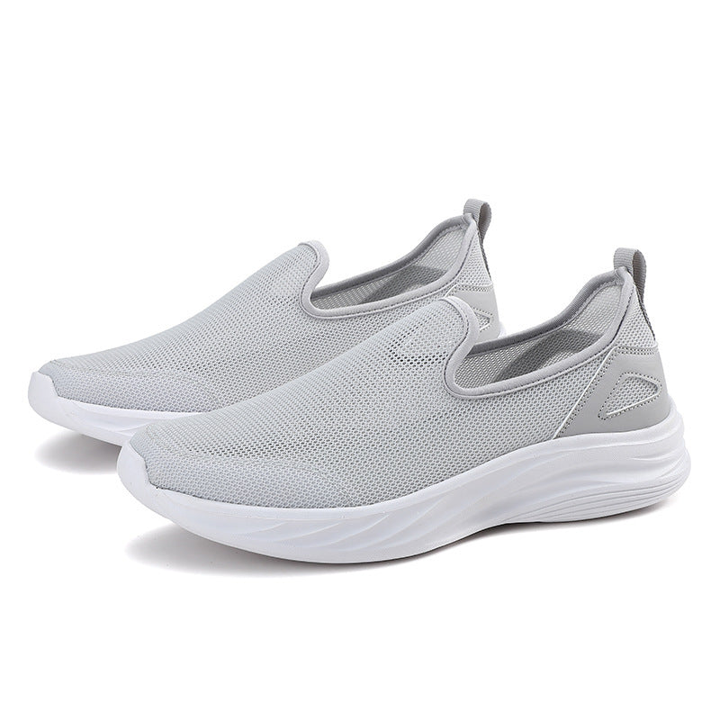 Lazy Hollow Breathable Mesh Cloth Shoes