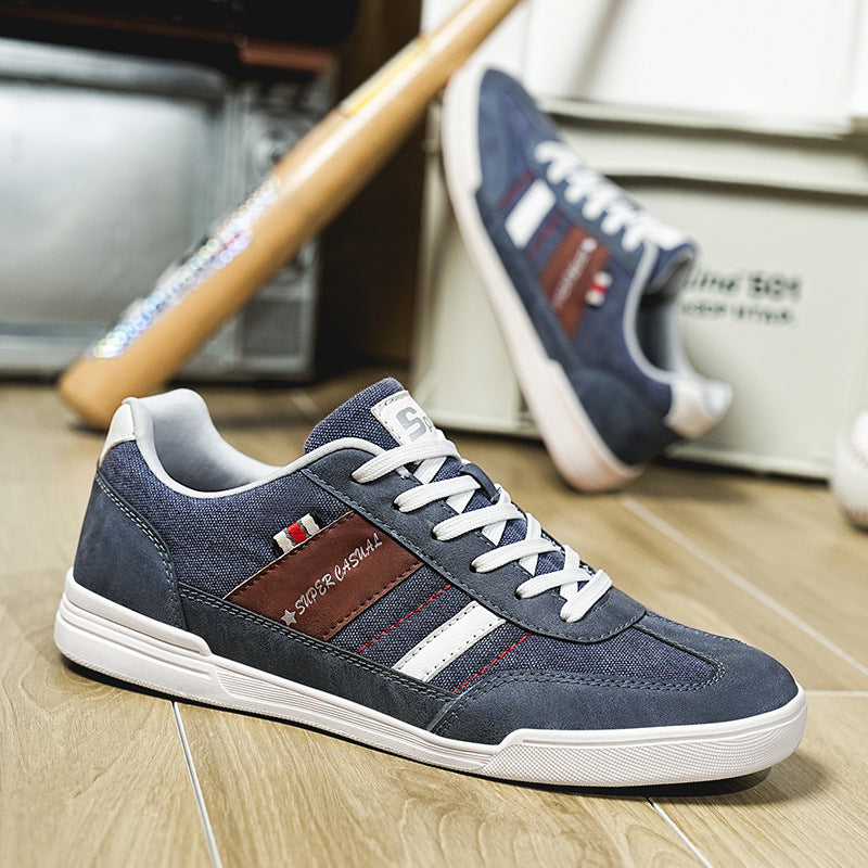 New Plus Size Denim Men's Outdoor Casual Shoes