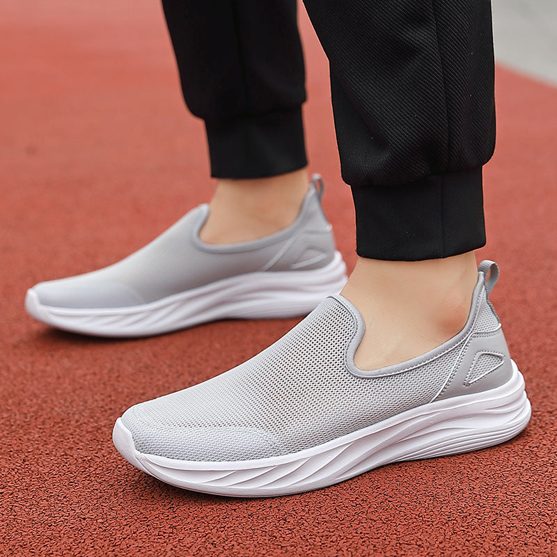 Lazy Hollow Breathable Mesh Cloth Shoes