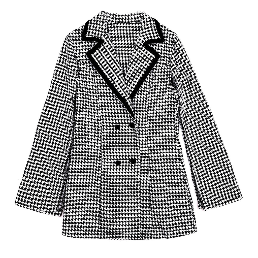 Women's Suit Jacket Split Long Sleeve Commuting Elegant