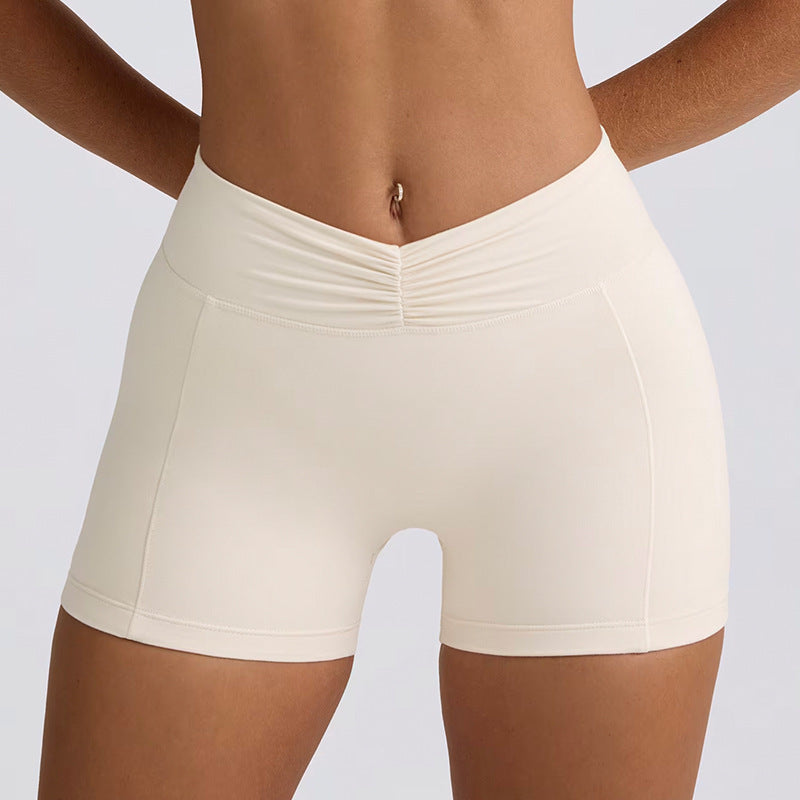 Shockproof With Chest Pad High Elastic Brushed Workout Top
