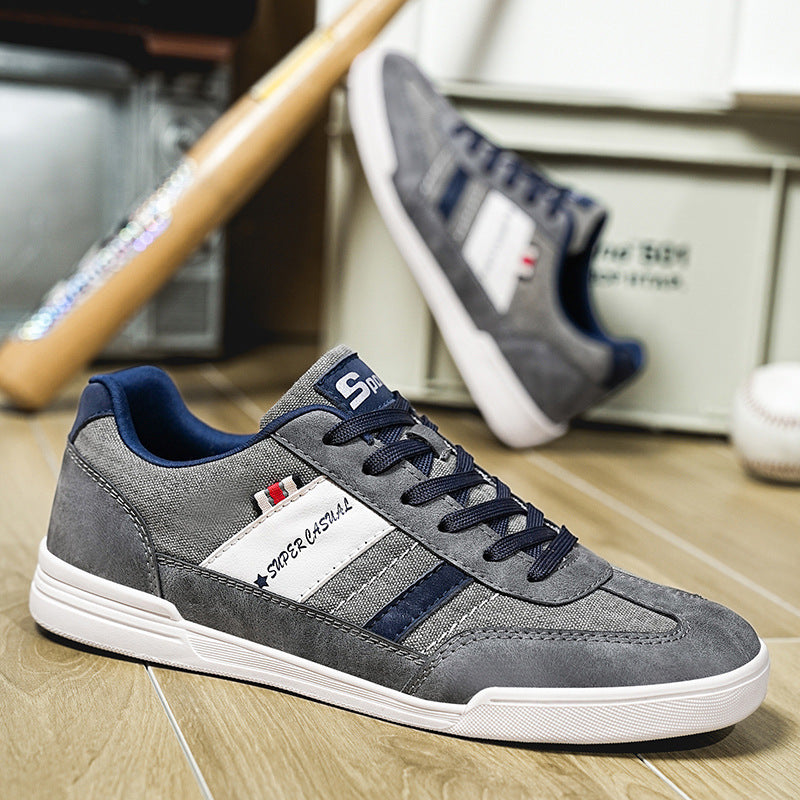 New Plus Size Denim Men's Outdoor Casual Shoes