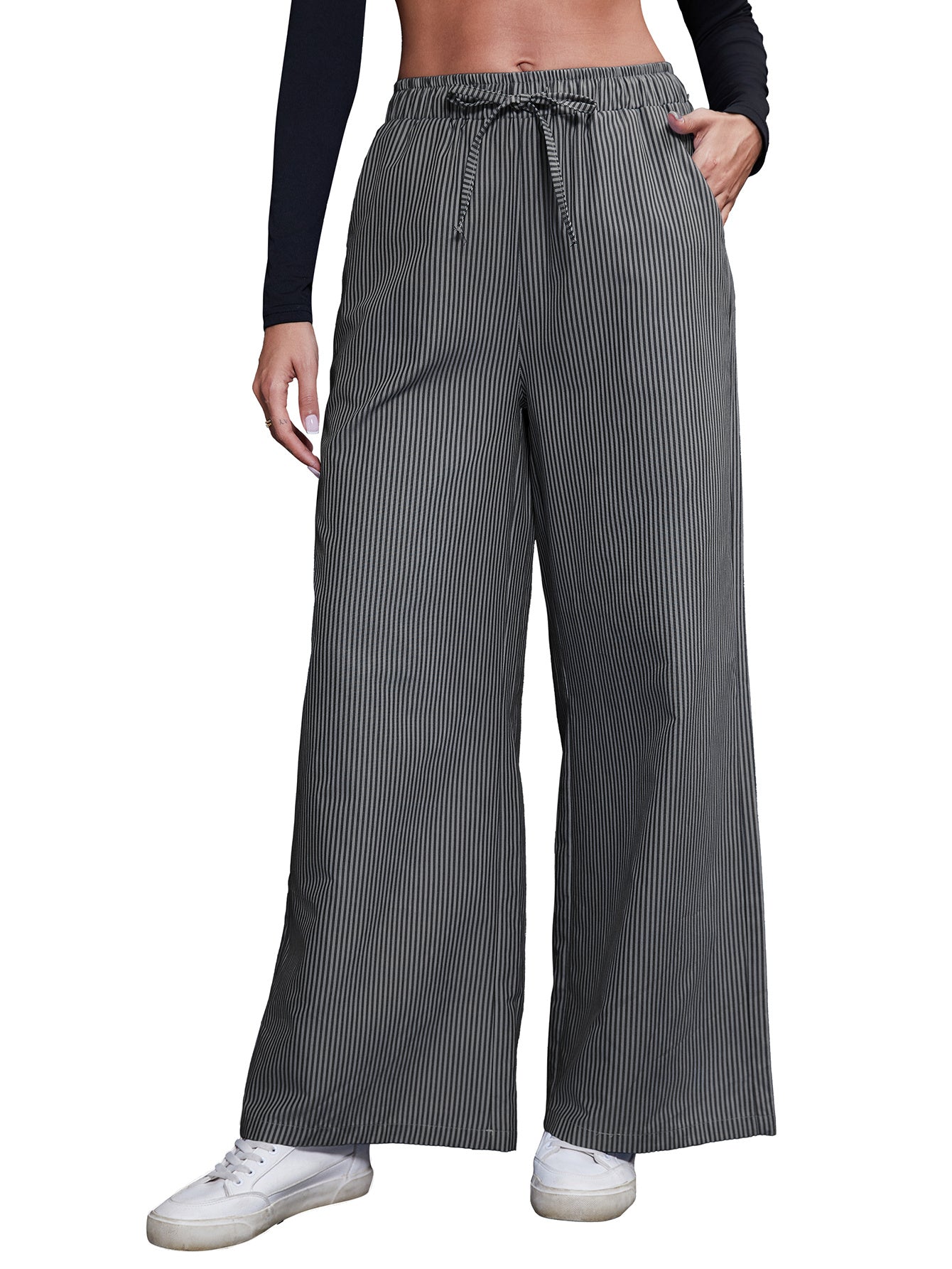 Women's Fashionable Wide Leg Pants