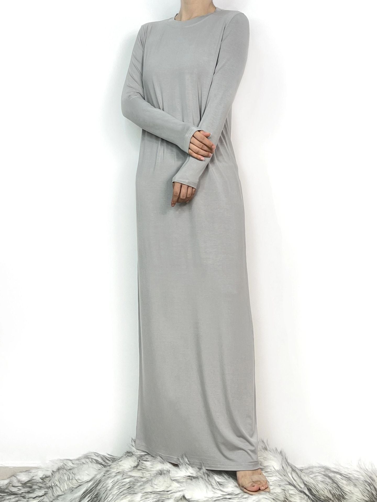 Middle East Muslim Women's Wear Round Neck Dress