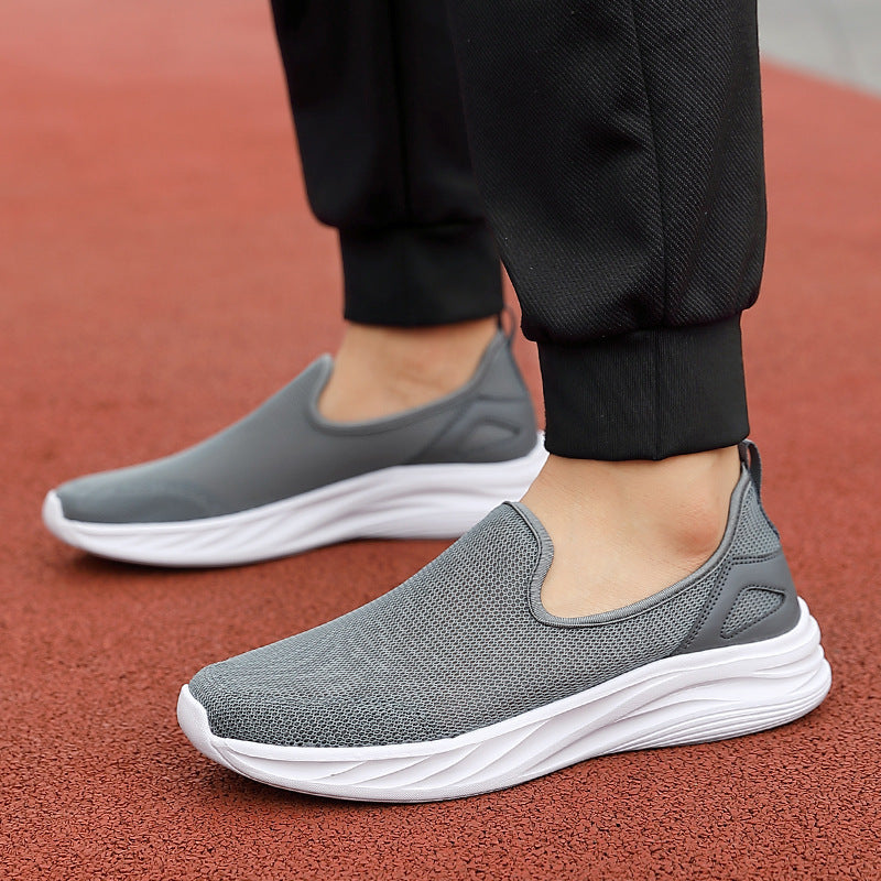 Lazy Hollow Breathable Mesh Cloth Shoes